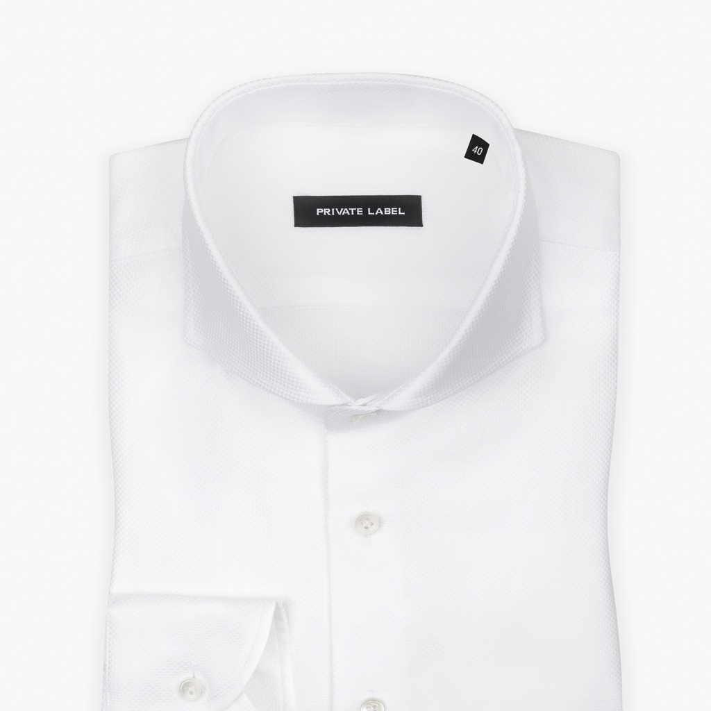 RTW001036 Koszula Biała, Slim Fit, Oxford