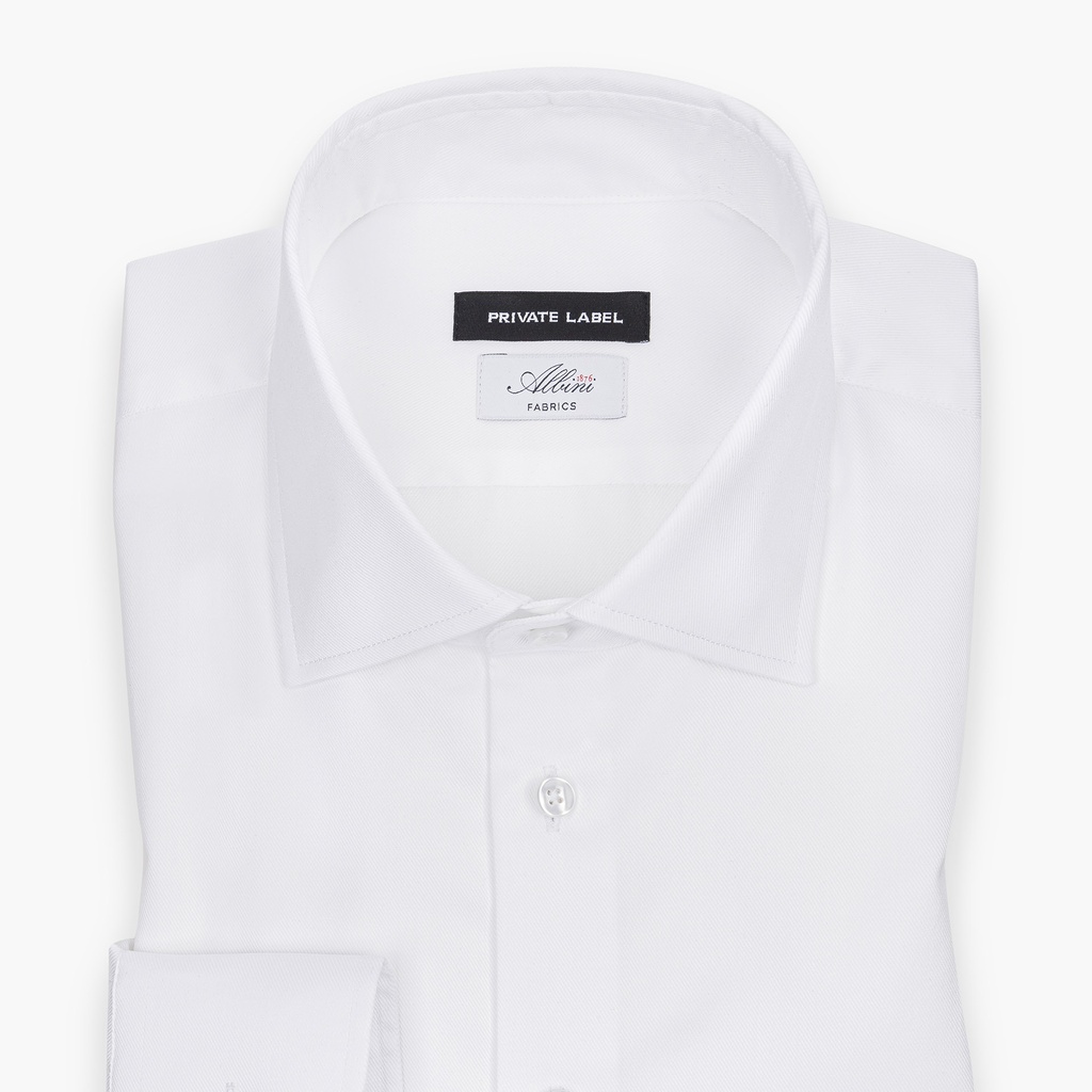 RTW001022 Koszula Biała, Slim Fit, Twill