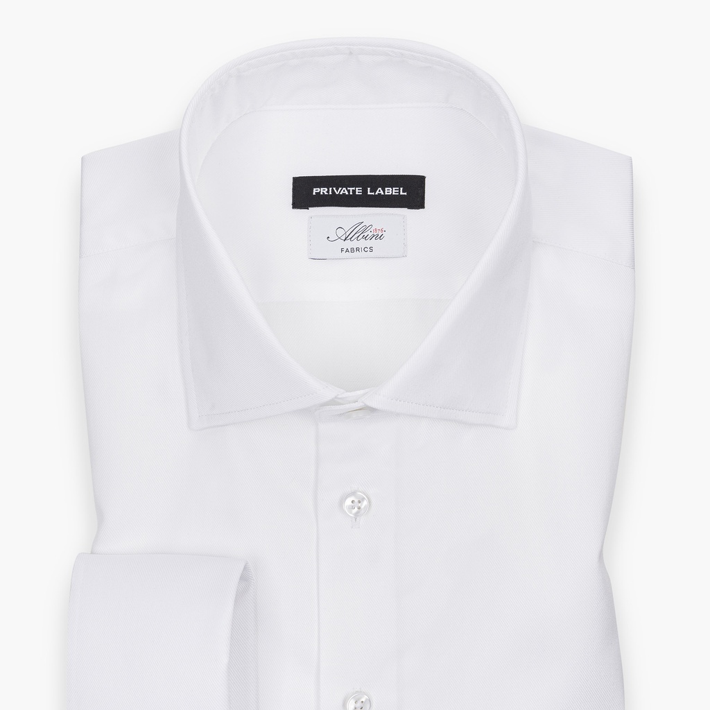 RTW001023 Koszula Biała, Slim Fit, Twill