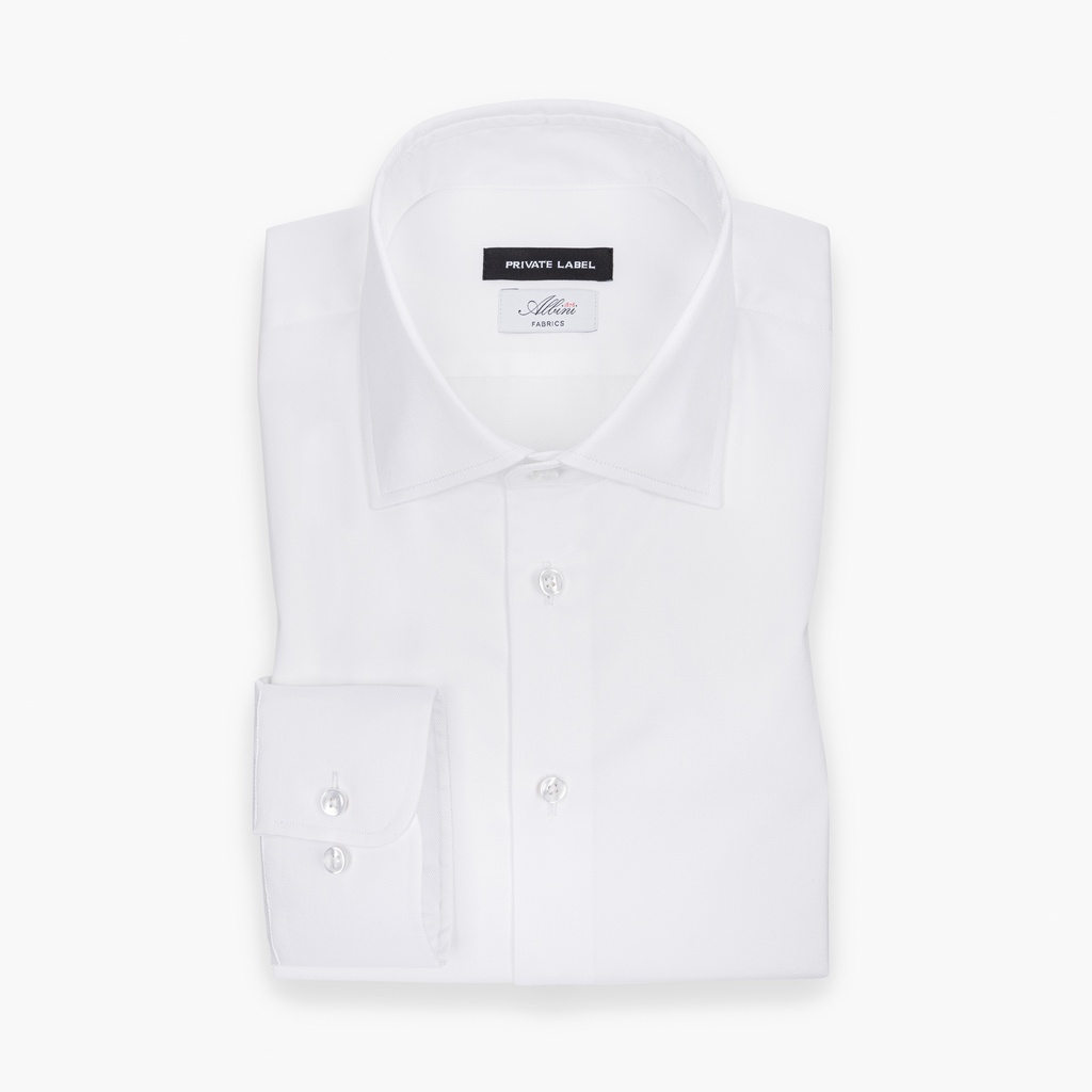 RTW001022 Koszula Biała, Slim Fit, Twill