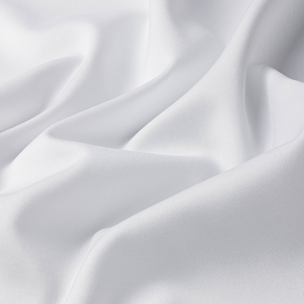 MTM000012 Cotton, Twill, White.