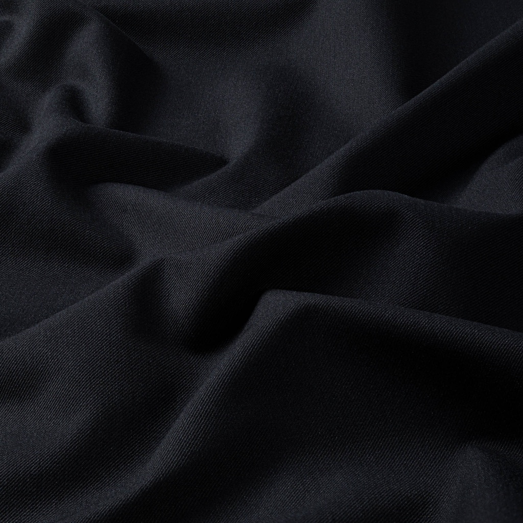 MTM000027 Cotton, Black, Twill.