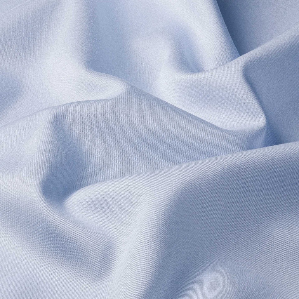 MTM000073 Cotton with Elastane, Poplin, Light Blue.