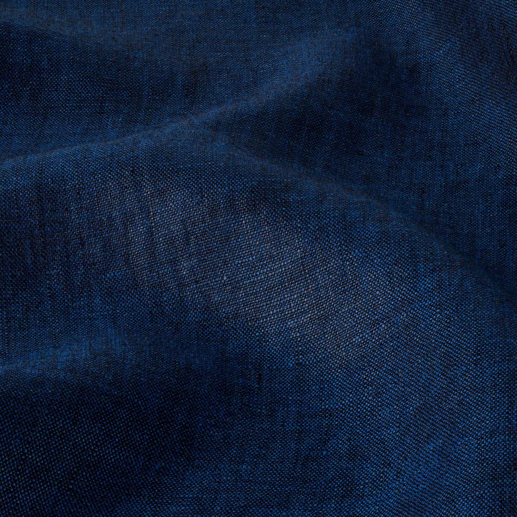 MTM000094 Linen, Plain Weave, Navy Blue